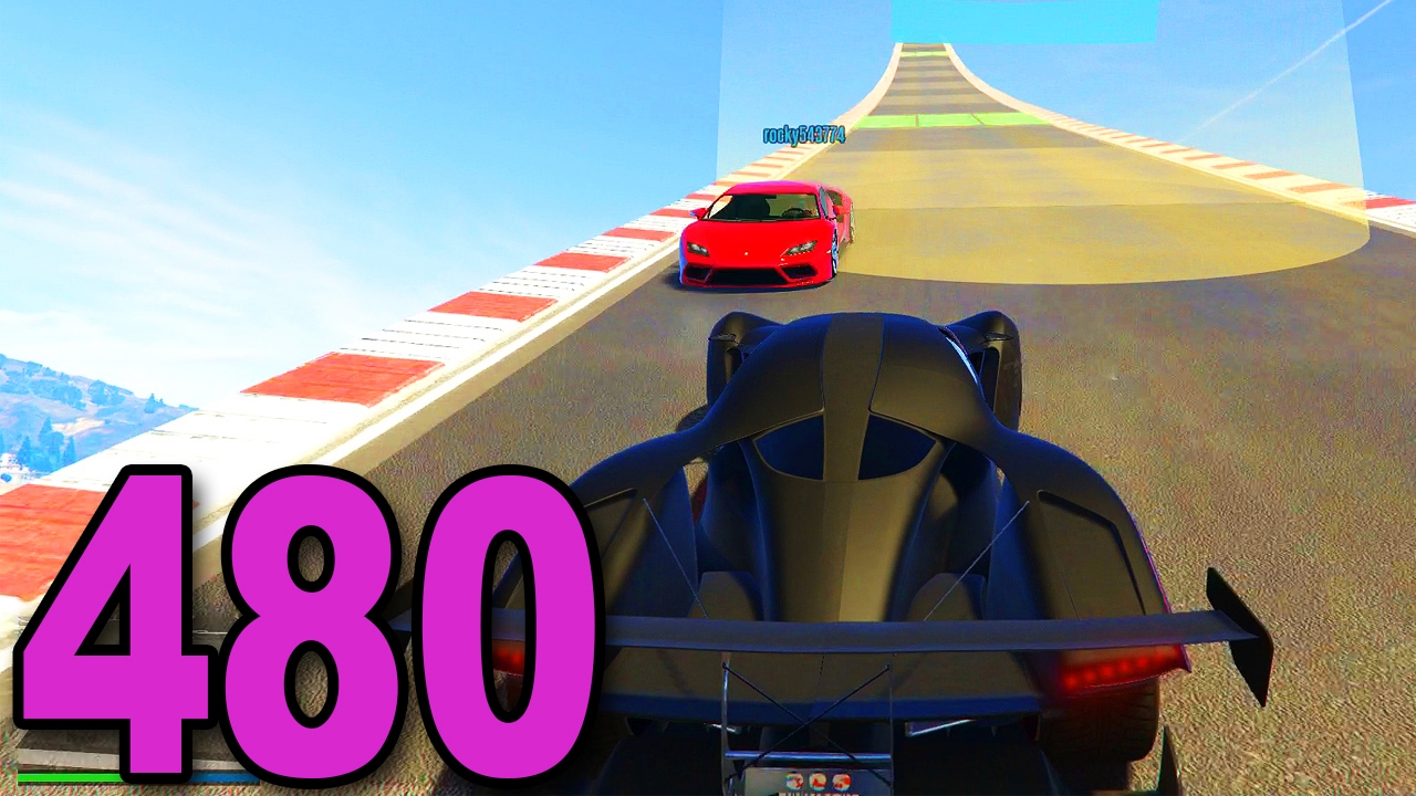 Grand Theft Auto 5 Multiplayer - Part 480 - What Happens When You Collide at 200mph?