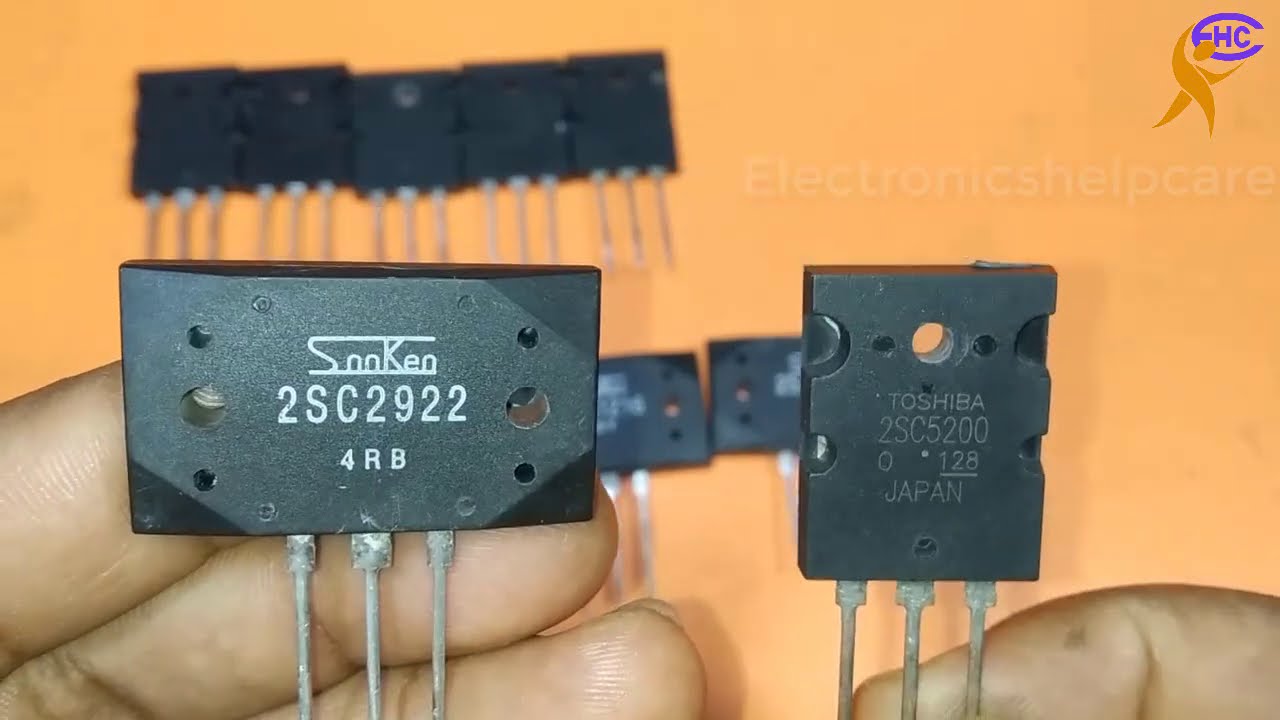 Sanken transistor vs Toshiba transistor