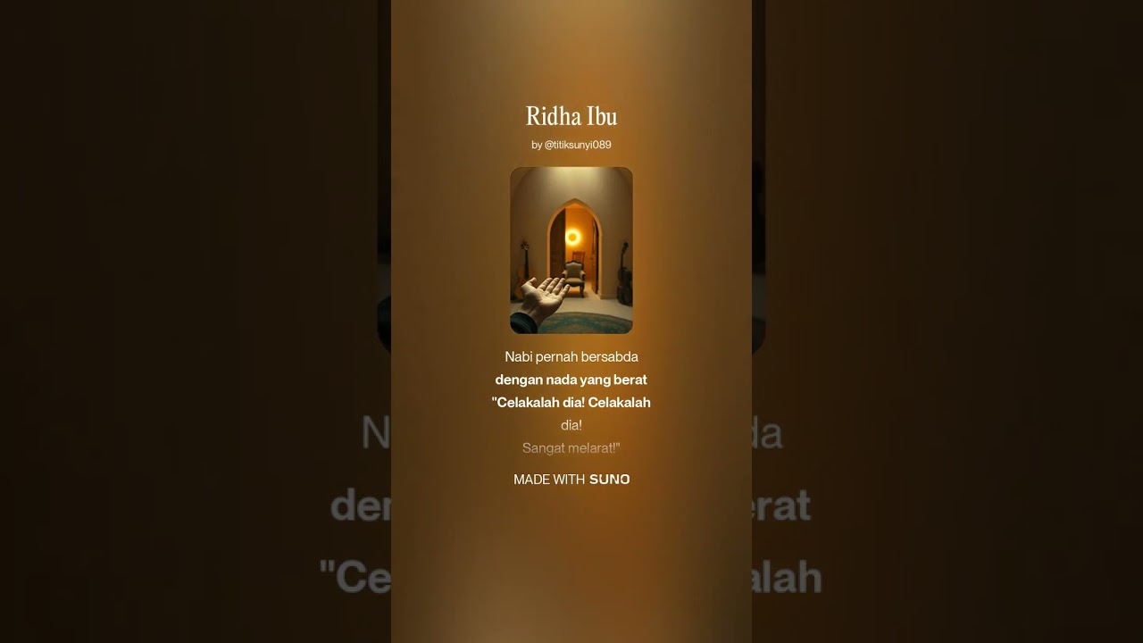 Ridho Ibu  - Birrul Walidain