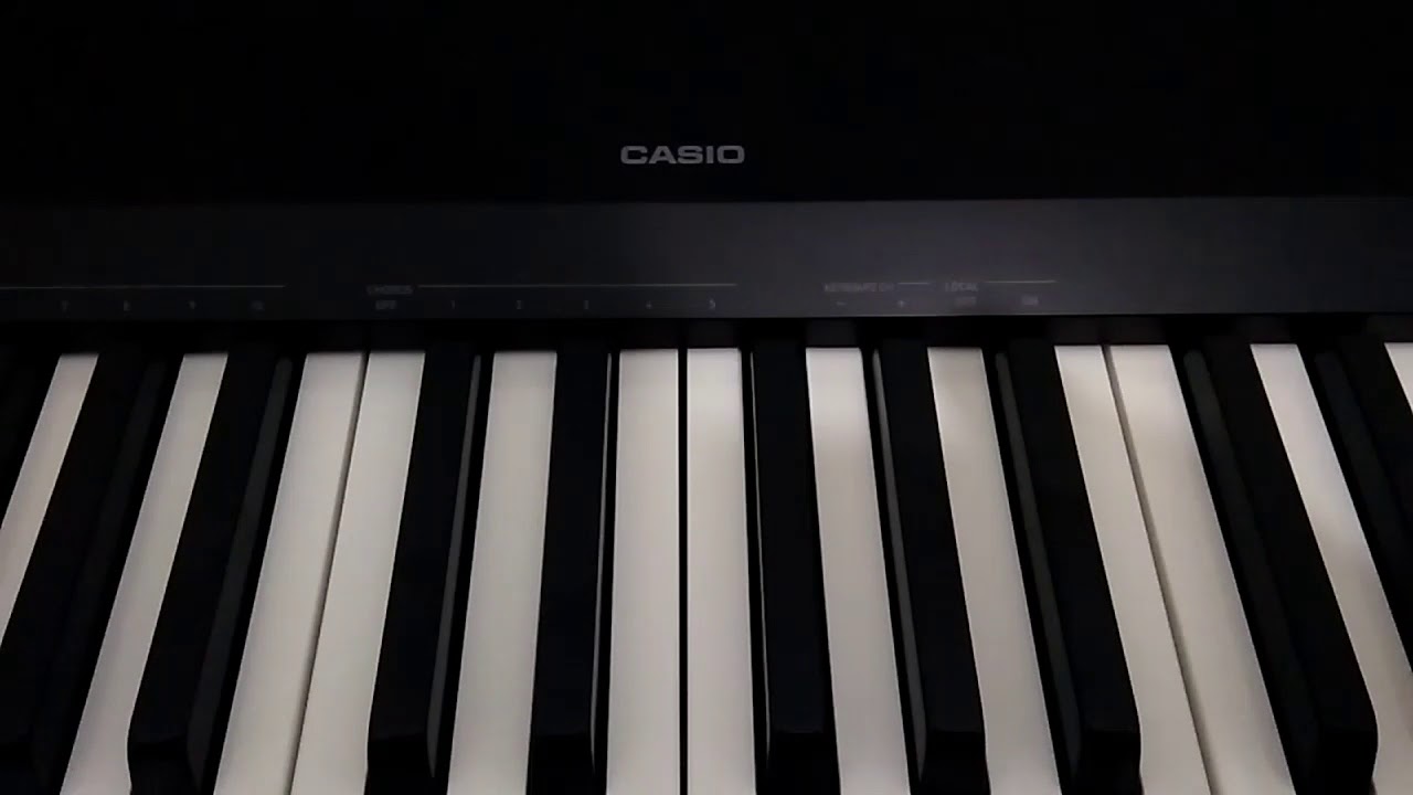 Casio CDP120 Demonstração Timbres e funções