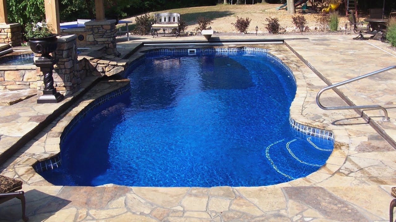 Latham's Fiberglass Pools Offer a Low-Maintenance Backyard Sanctuary
