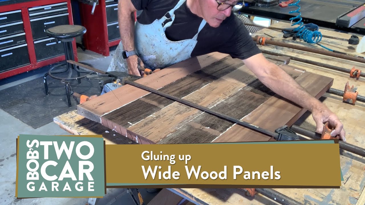 How to Glue up Wide Wood Panels and Tops