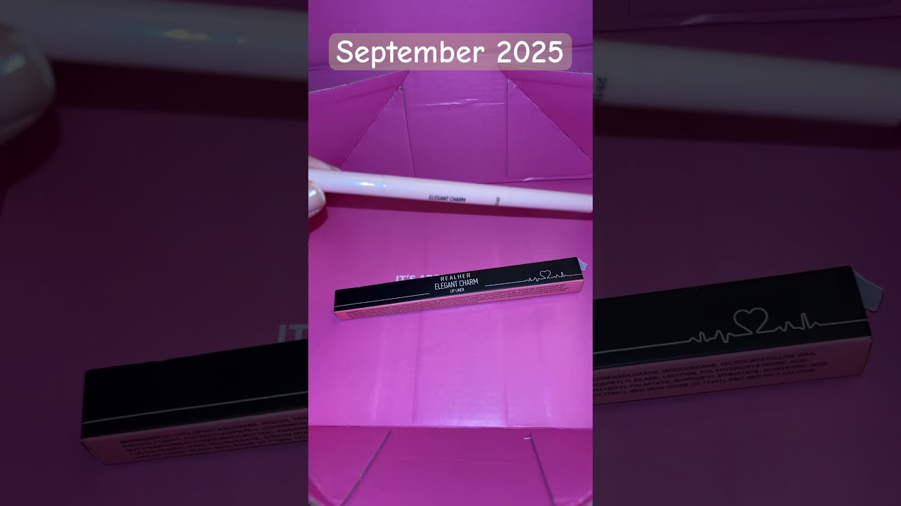 SEPTEMBER IPSY BOXY CHARM UNBOXING 2025 #makeup #beauty #shorts