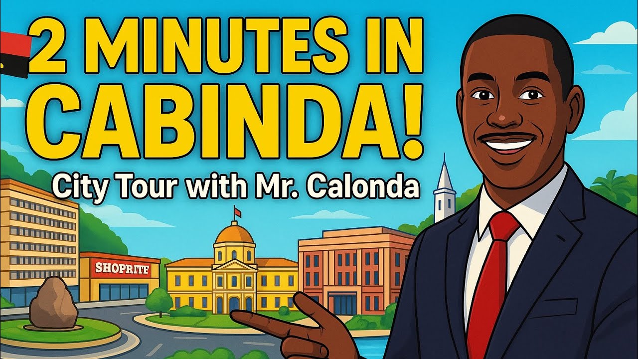 🎥 TOUR R&Aacute;PIDO POR CABINDA EM 2 MINUTOS! 🇦🇴