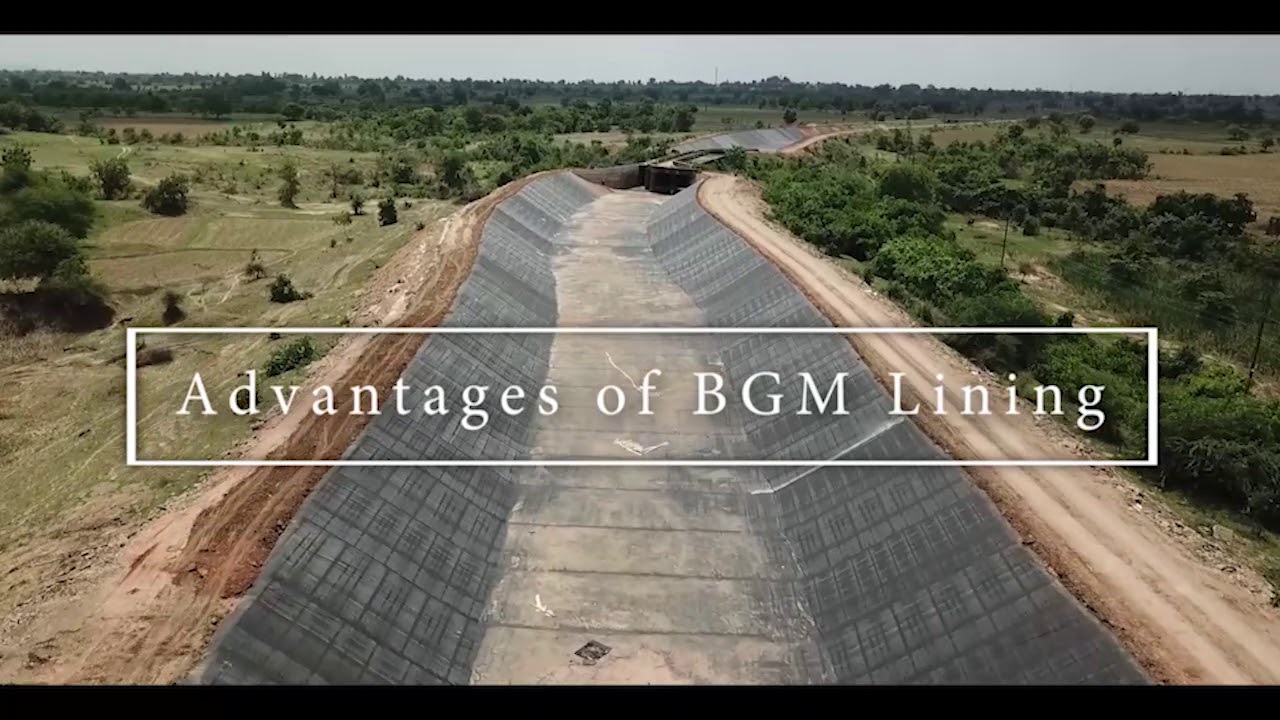 Nagpur Pench Canal BGM (Bituminous Geomembrane) Lining