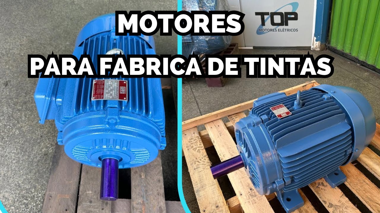 MOTORES PARA FABRICA DE TINTAS 