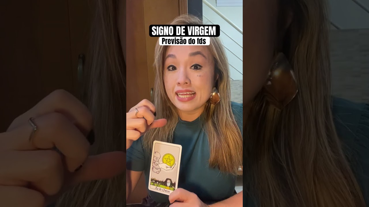 Previs&atilde;o do tarot signo de Virgem ♍️