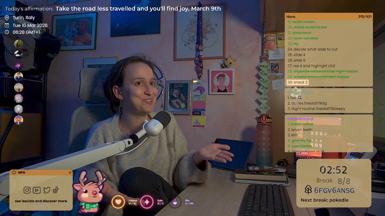 Work with me - Gamified Tuesday ✧ lurker friendly | 10th March