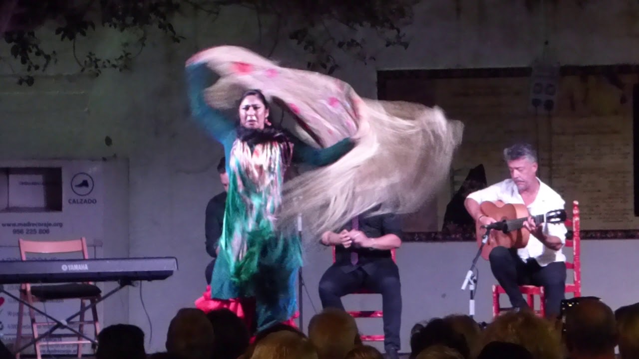 ALEGRIAS DE CADIZ, CANTE RAUL GALVEZ, BAILE OLIVA CORDERO, GUITARRA JOAQUIN LINERA, PALMAS NAIM