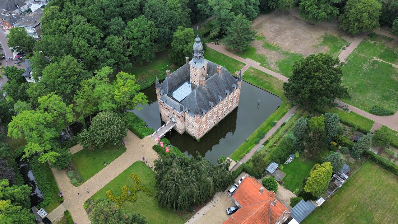 Kasteel Wijchen (Birds eye perspective)