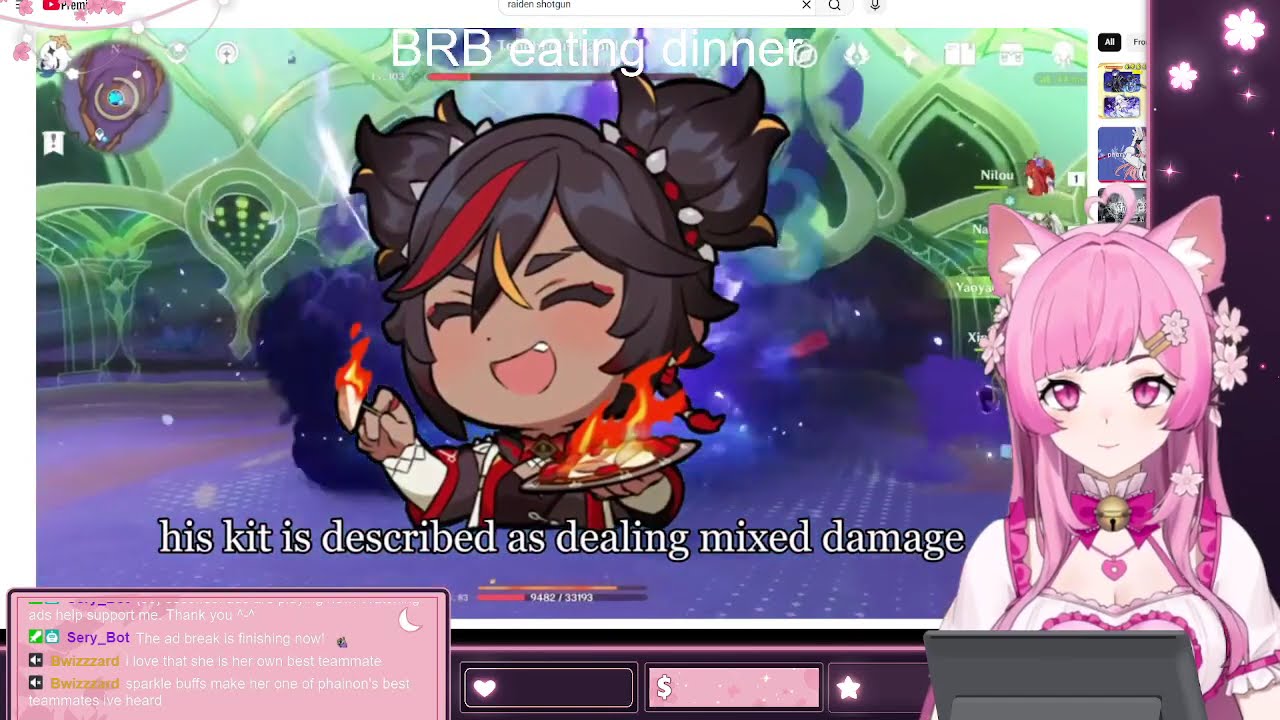 [ART STREAM] Drawing columbina from genshin impact