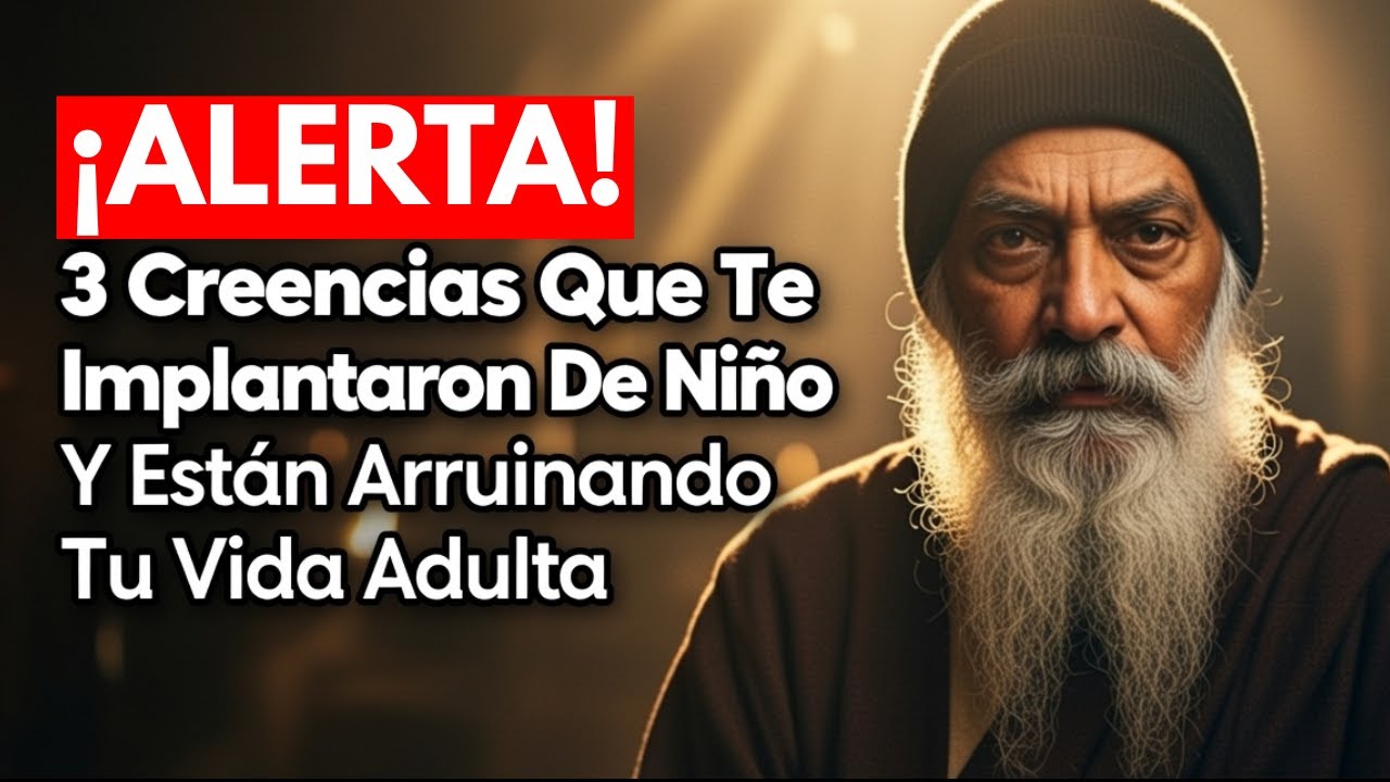 ¡ALERTA! 3 Creencias Que Te Implantaron De Niño Y Están Arruinando Tu Vida Adulta - Osho