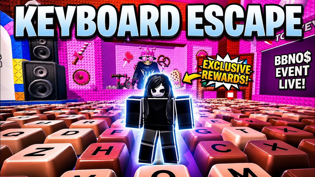 +1 keyboard escape Live - Chill stream #Roblox