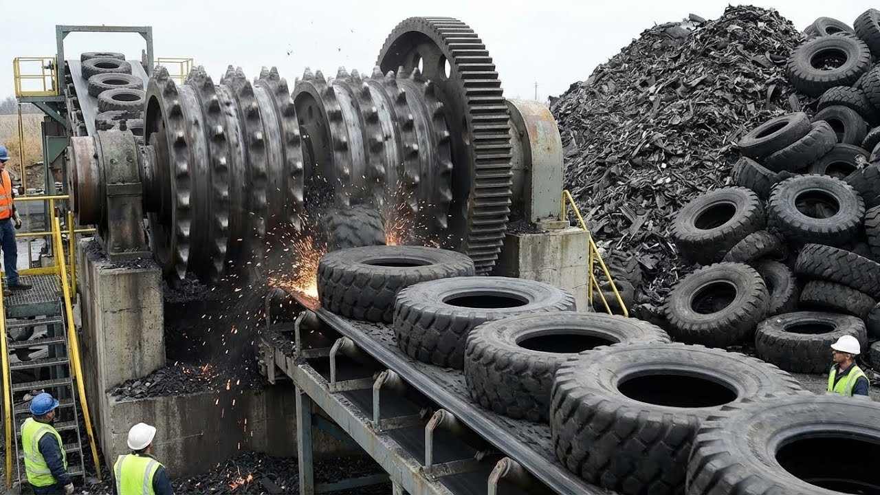 Inside the Modern Car Tire Factory – The Hidden Process Behind Every Tire  (Full Process)