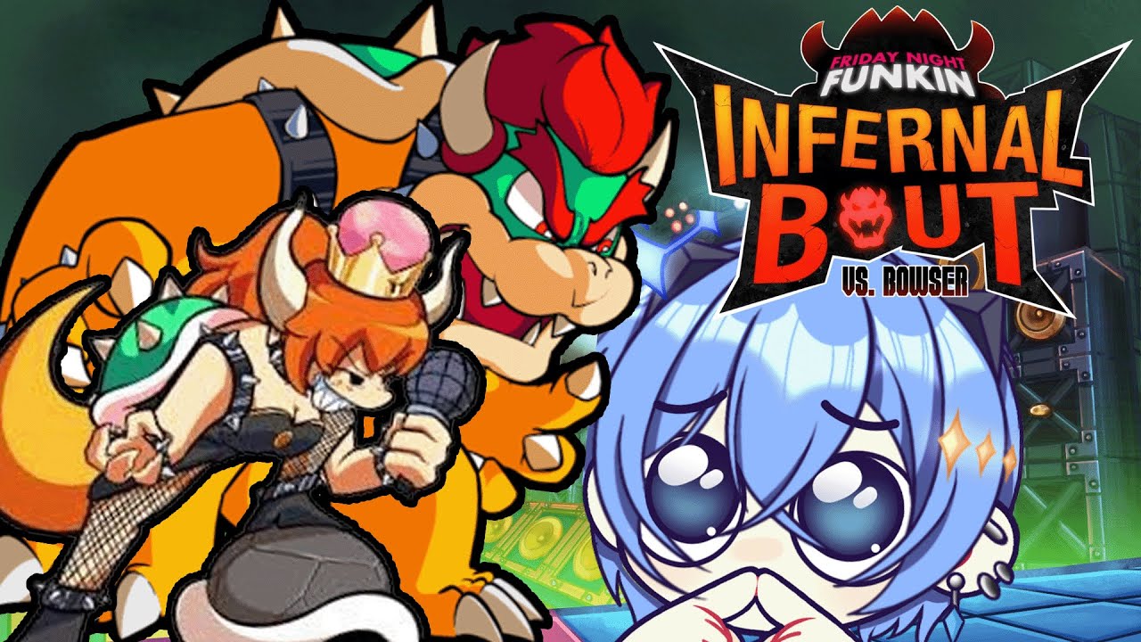 BOWSER SPITS HEAT! - Infernal BOUT Friday Night Funkin VS Bowser REACTION (wonder update)