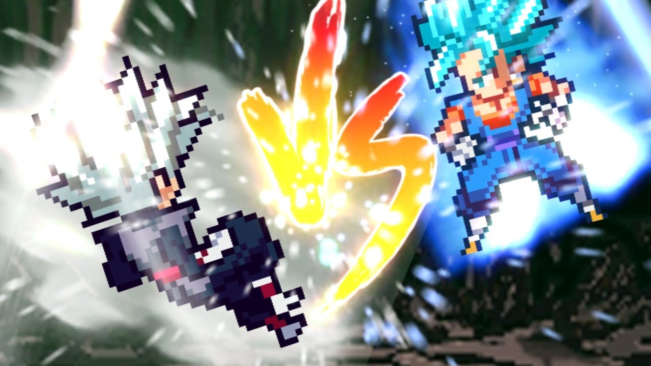 Vegito Vs Baby Vegito Black (Speed Animation)