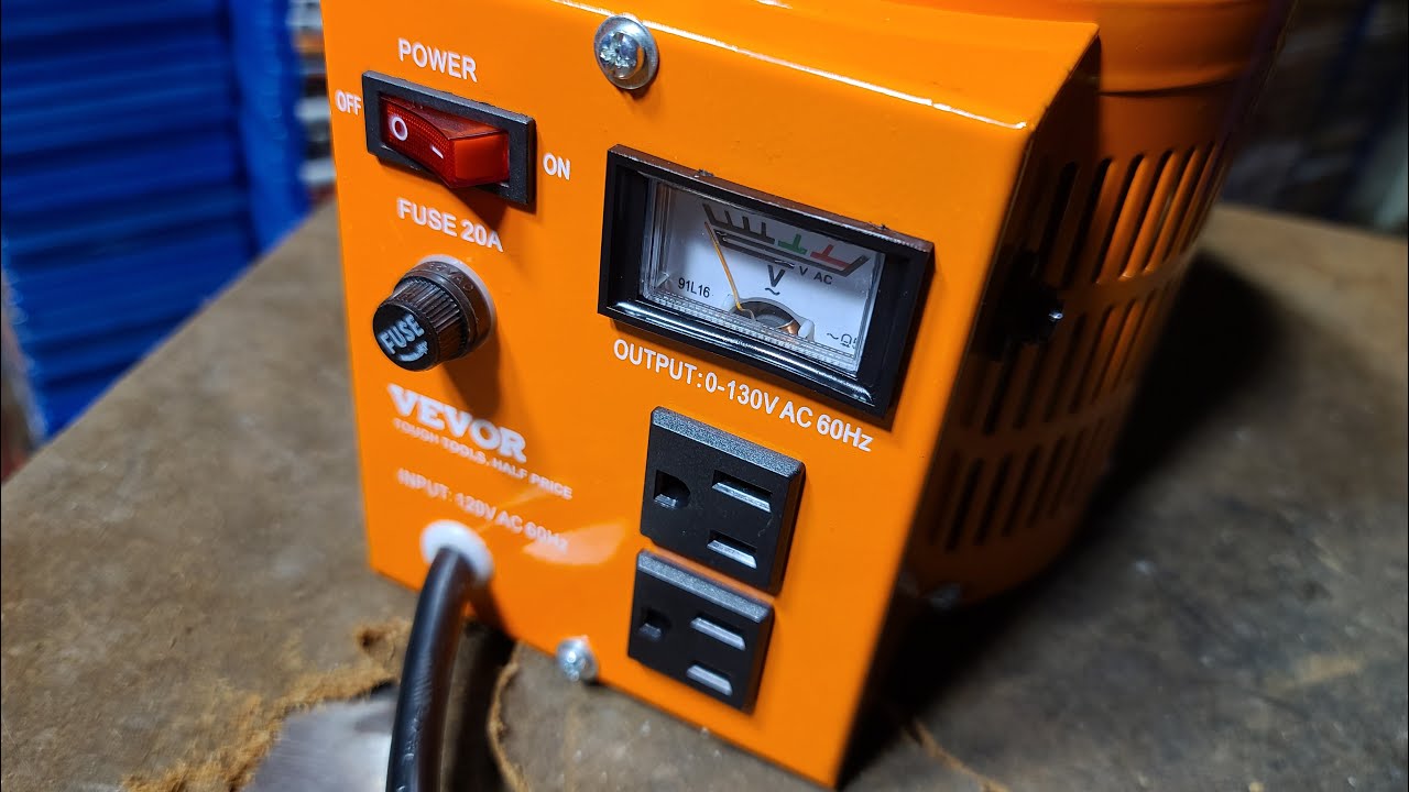 The Best Power Tool Speed Controller, Vevor 20 Amp VariAC