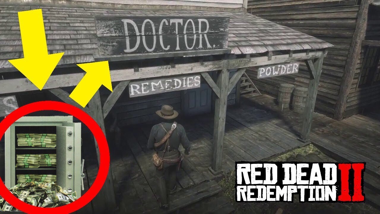 *СЕКРЕТНЫЙ* ДЕНЕЖНЫЙ КАССИР С ХРАНИЛИЩЕМ - Red Dead Redemption 2