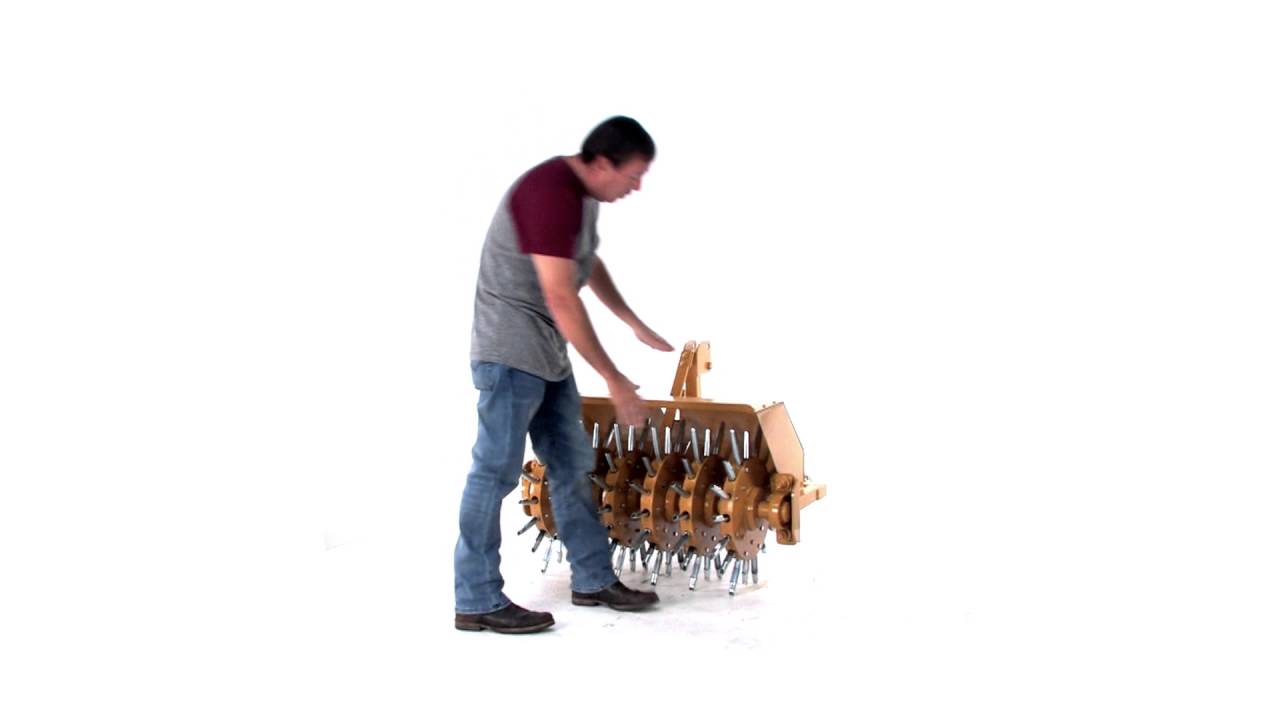 Everything Attachments Alternating Depth Aerator V2