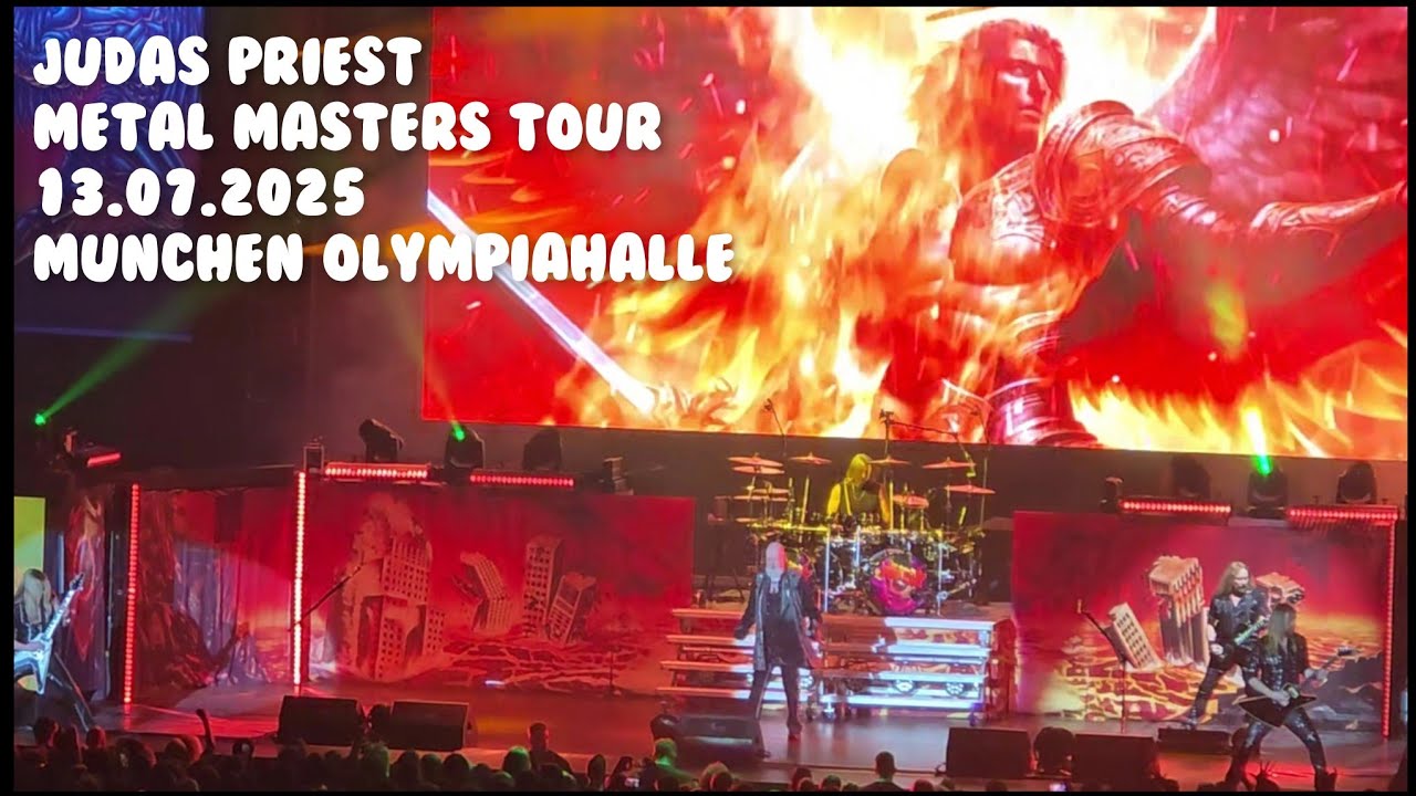 Judas Priest Shield of PainTour  13.07.2025 Full Konzert  Munchen Monachium Olympiahalle