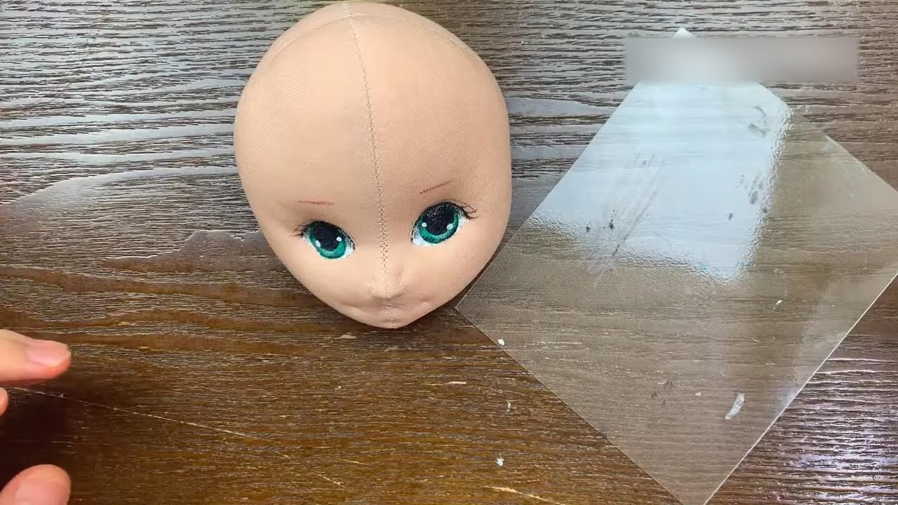 TUTORIAL Doll : How to make doll face drawing