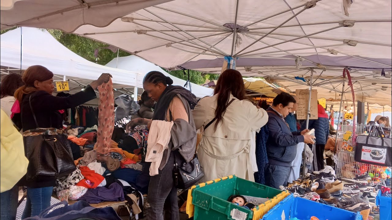 40. Секондхенд Париж. Барахолка. Обзор и примерка. #барахолка #secondhand