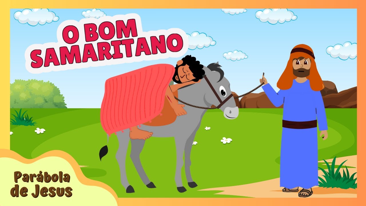 Historinha Bíblica Infantil: Jesus e a Parábola do Bom Samaritano #41