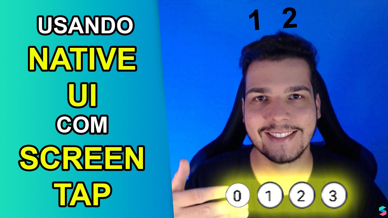 Spark AR Native UI: Criando menus com screen tap! [EN Captions]