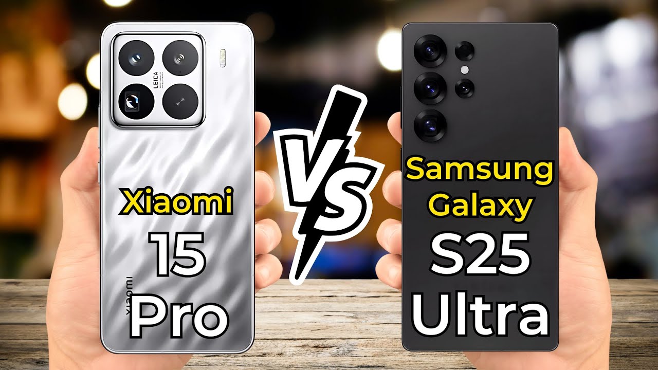 Samsung Galaxy S25 Ultra vs Xiaomi 15 Pro 🔥 Full Specs Comparison