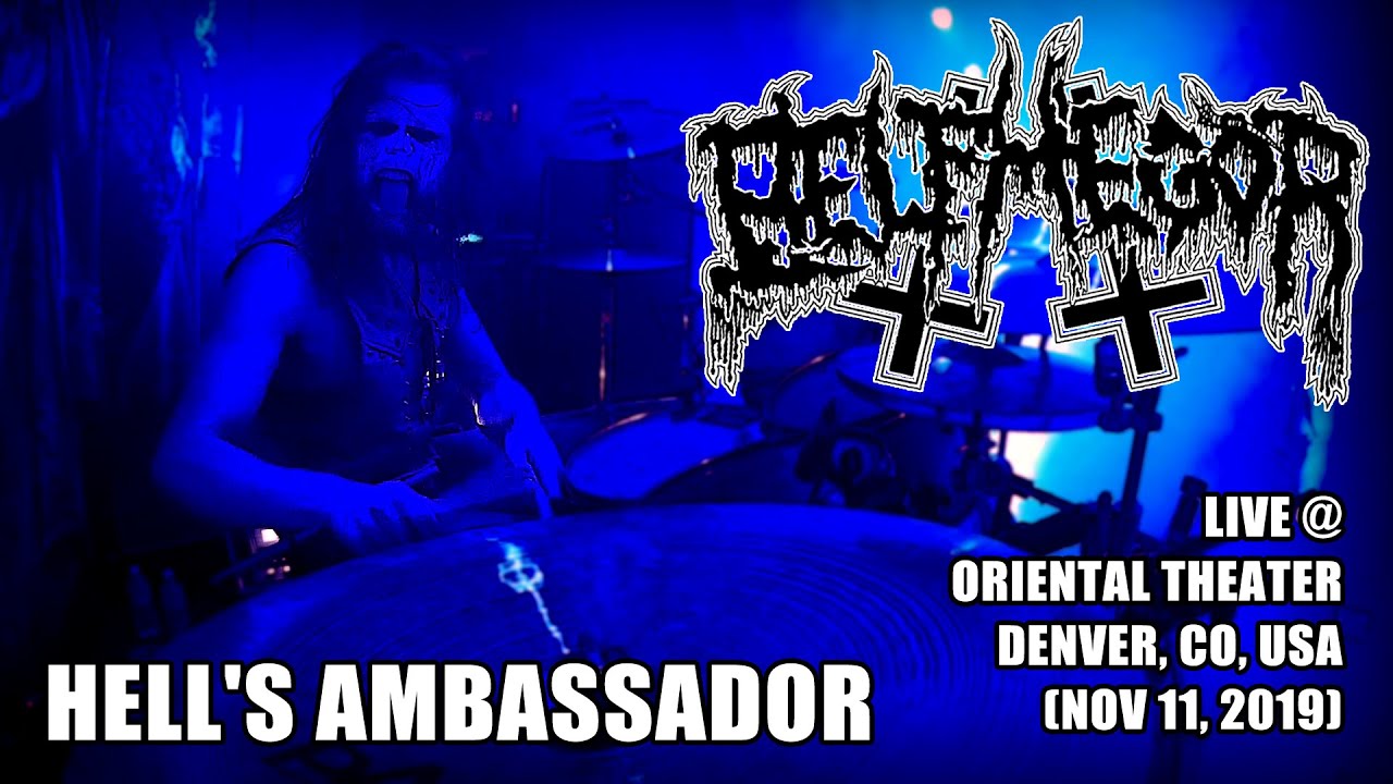 Eugene Ryabchenko - Belphegor - Hell's Ambassador (drum cam)