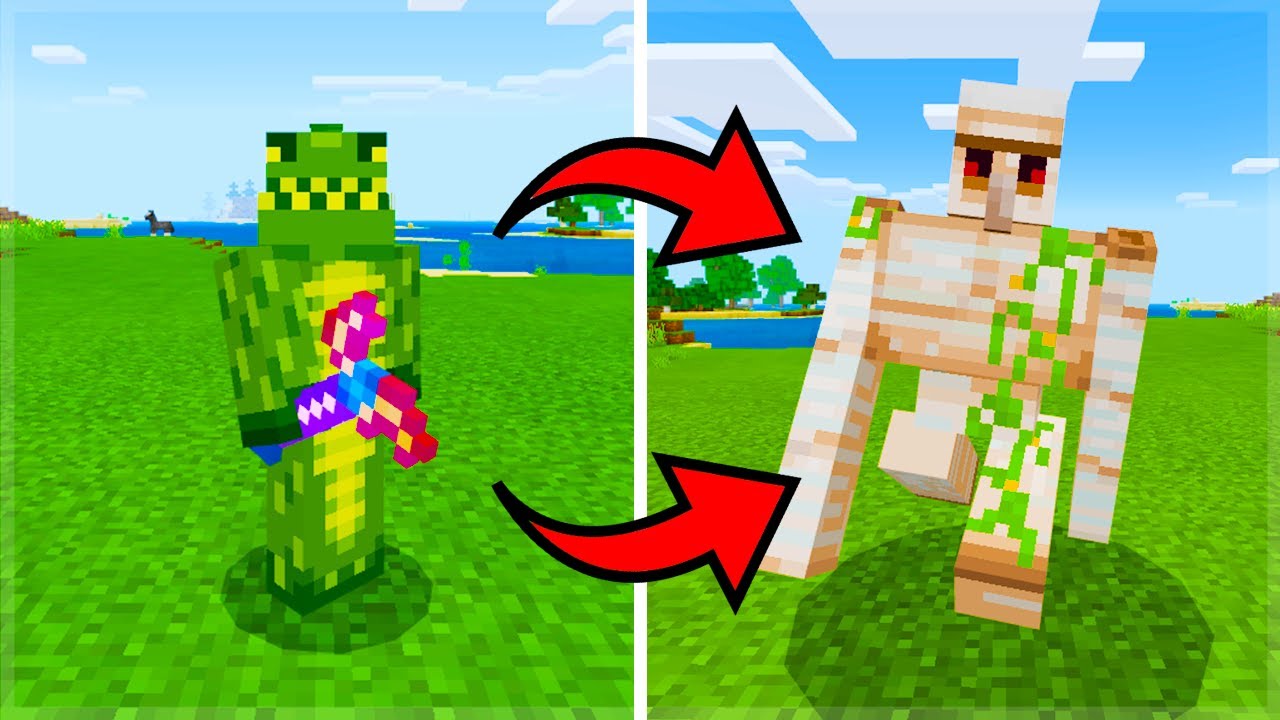 Как превратиться в мобов в Minecraft Pocket Edition (iOS, Android, ПК, Xbox, Switch, PS4)