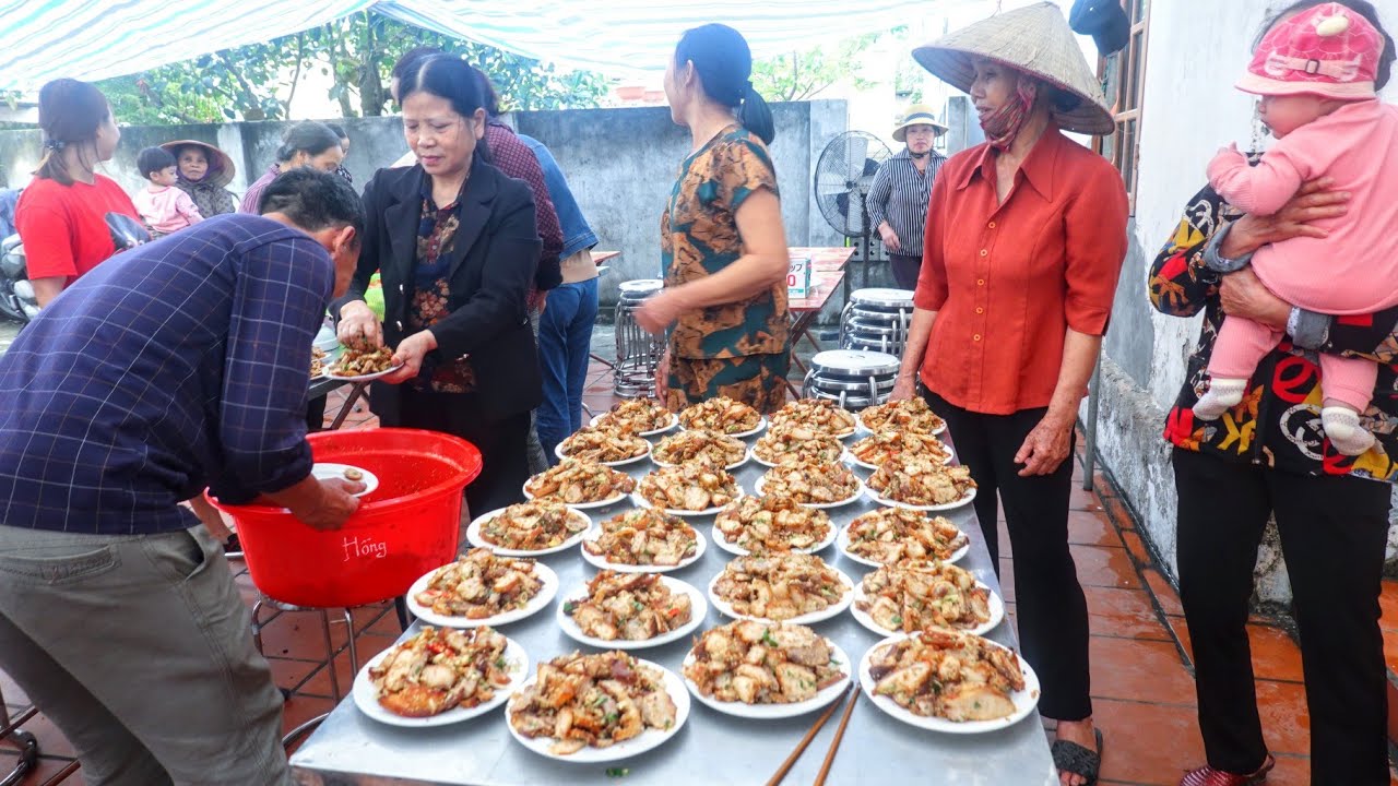 Thái Bình Quê Lúa I Toàn Cảnh Bữa Cỗ Đám Cưới Chi Tiết Từ A Đến Z Ngày Mưa Gió