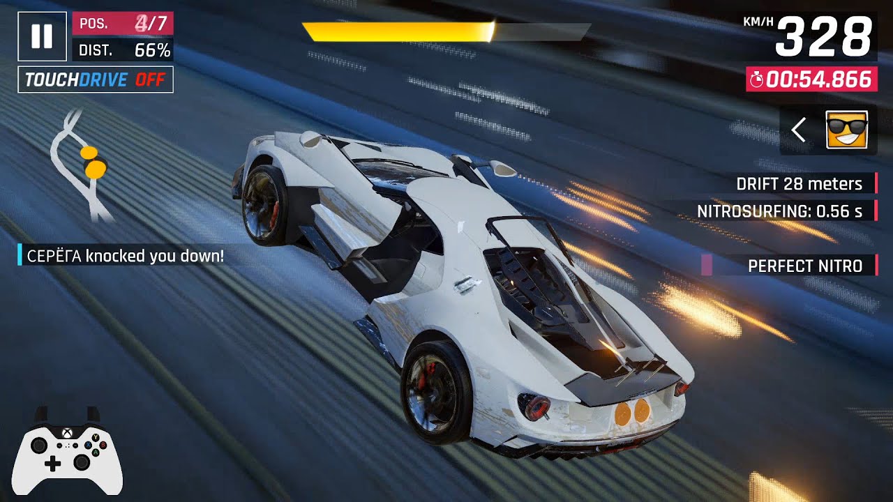 NOT BAD FOR SLIPSTREAM !! | Asphalt 9 4* Golden Ford GT Multiplayer