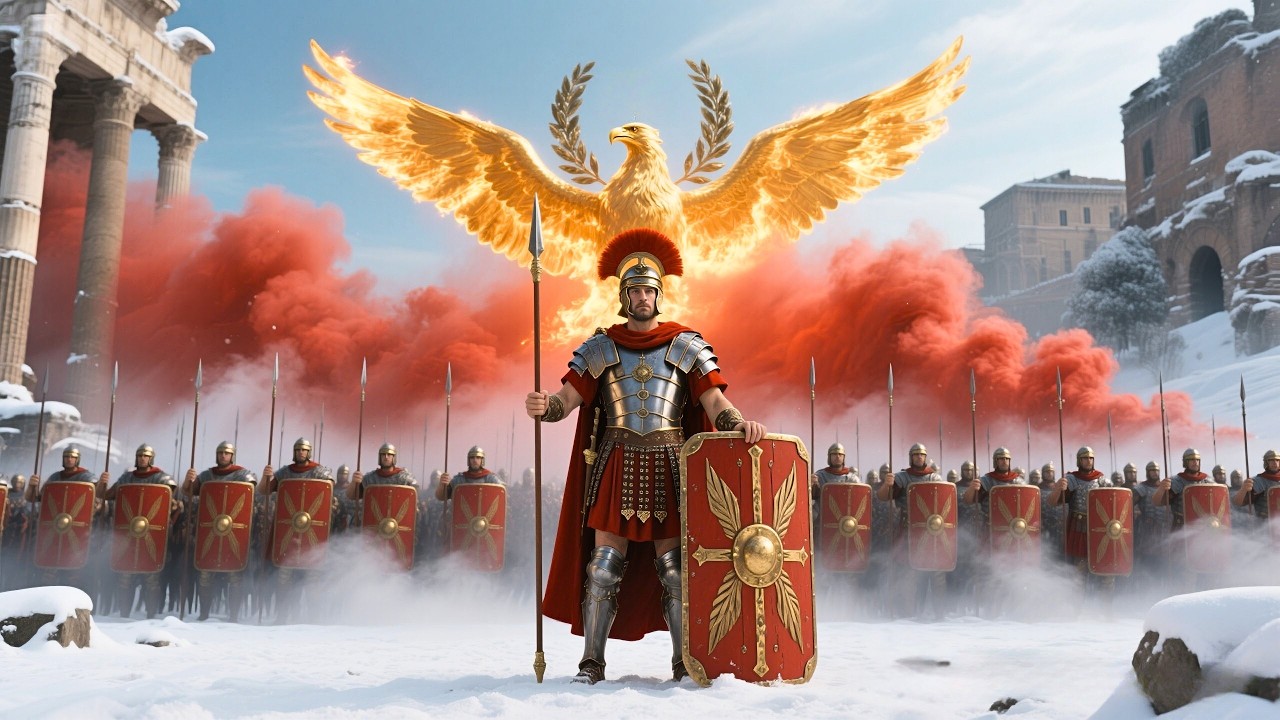 Epic Battle March of the Roman Legion | SPQR Hymn of Fire & Snow | The Empire That Outlived the Gods