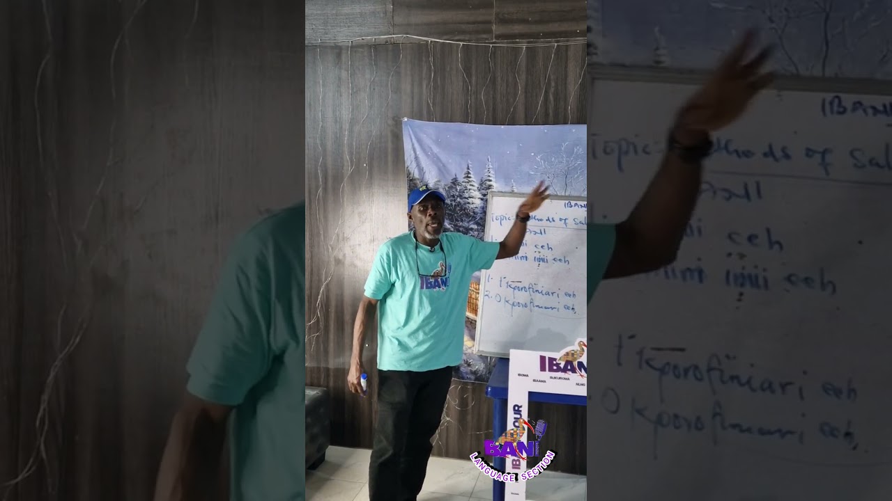 IBANI LANGUAGE LESSON