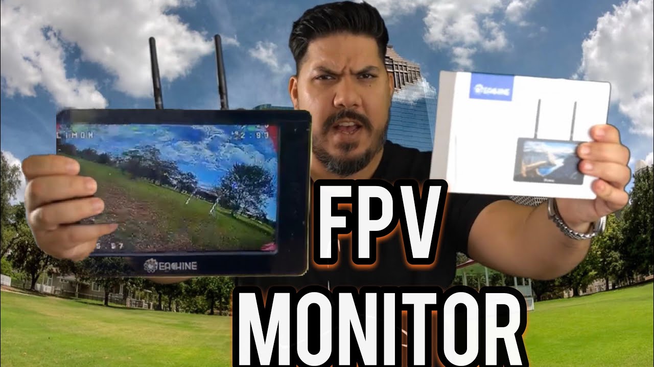 Eachine Moneagle FPV Monitor - 5" Analog FPV field monitor screen feat Limon!