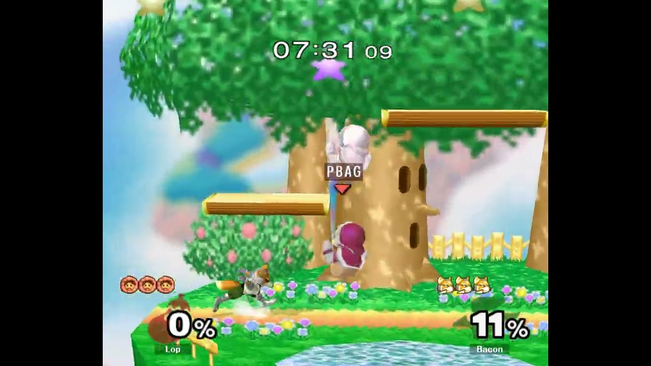 [ass] 179 - Melee Singles WR2 — Lop ⟮ICs⟯ vs Bacon ⟮Fox⟯