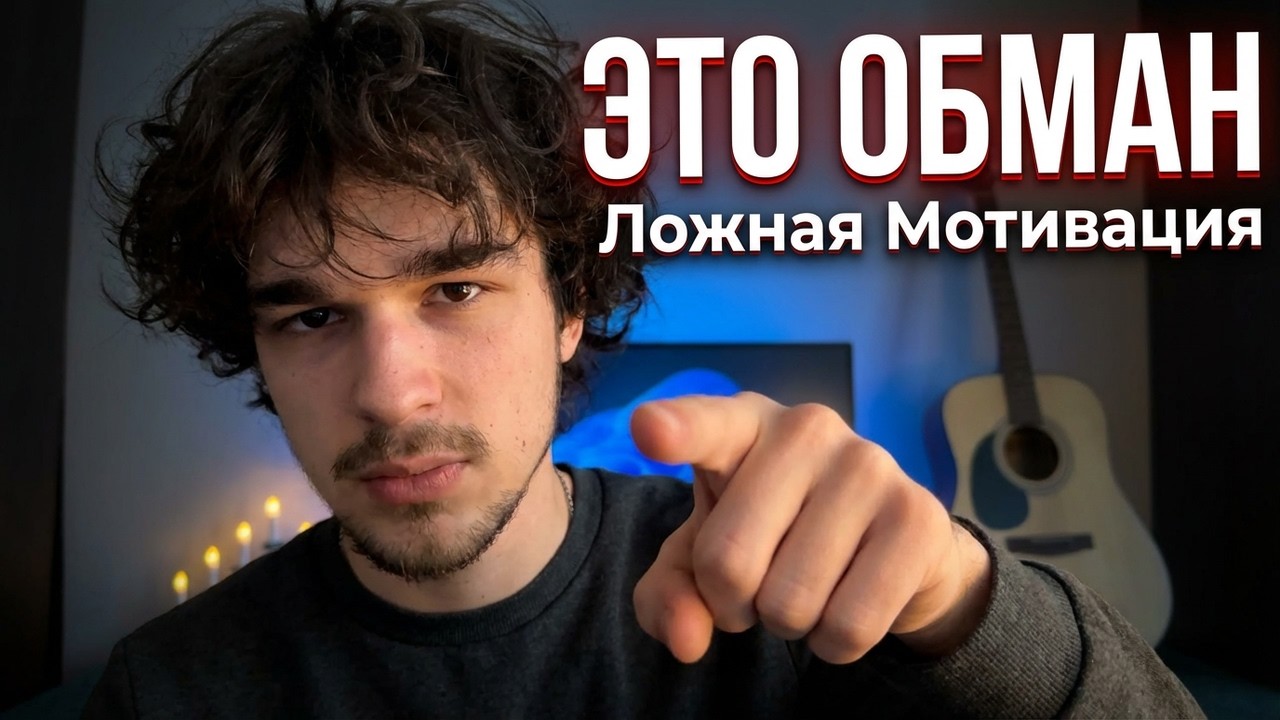 Главная Ловушка Твоего Мозга: Почему Мотивация УБИВАЕТ Успех