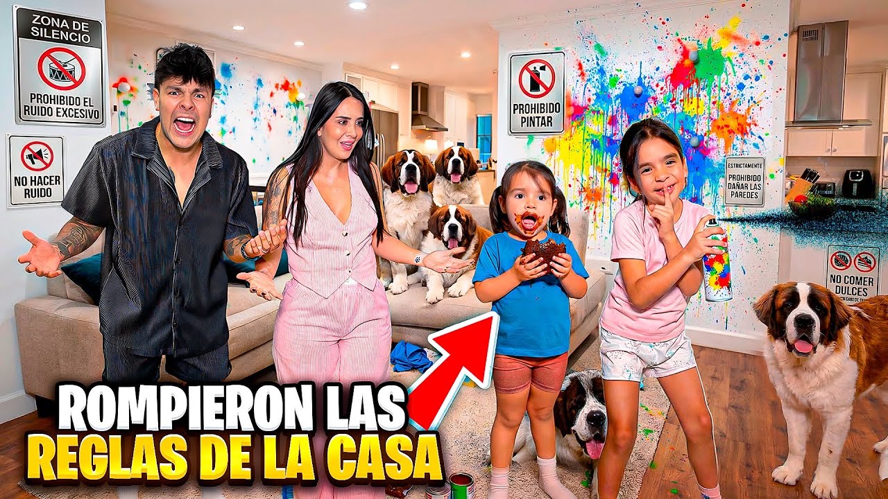 Mis Hijas ROMPIERON TODAS las REGLAS de la Casa 😱🚫 (TERMINÓ MAL)