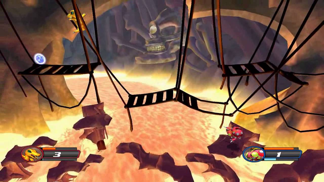 Digimon Rumble Arena 2 (GC) Single Player Run: Agumon (Hard Difficulty/Easy Route)