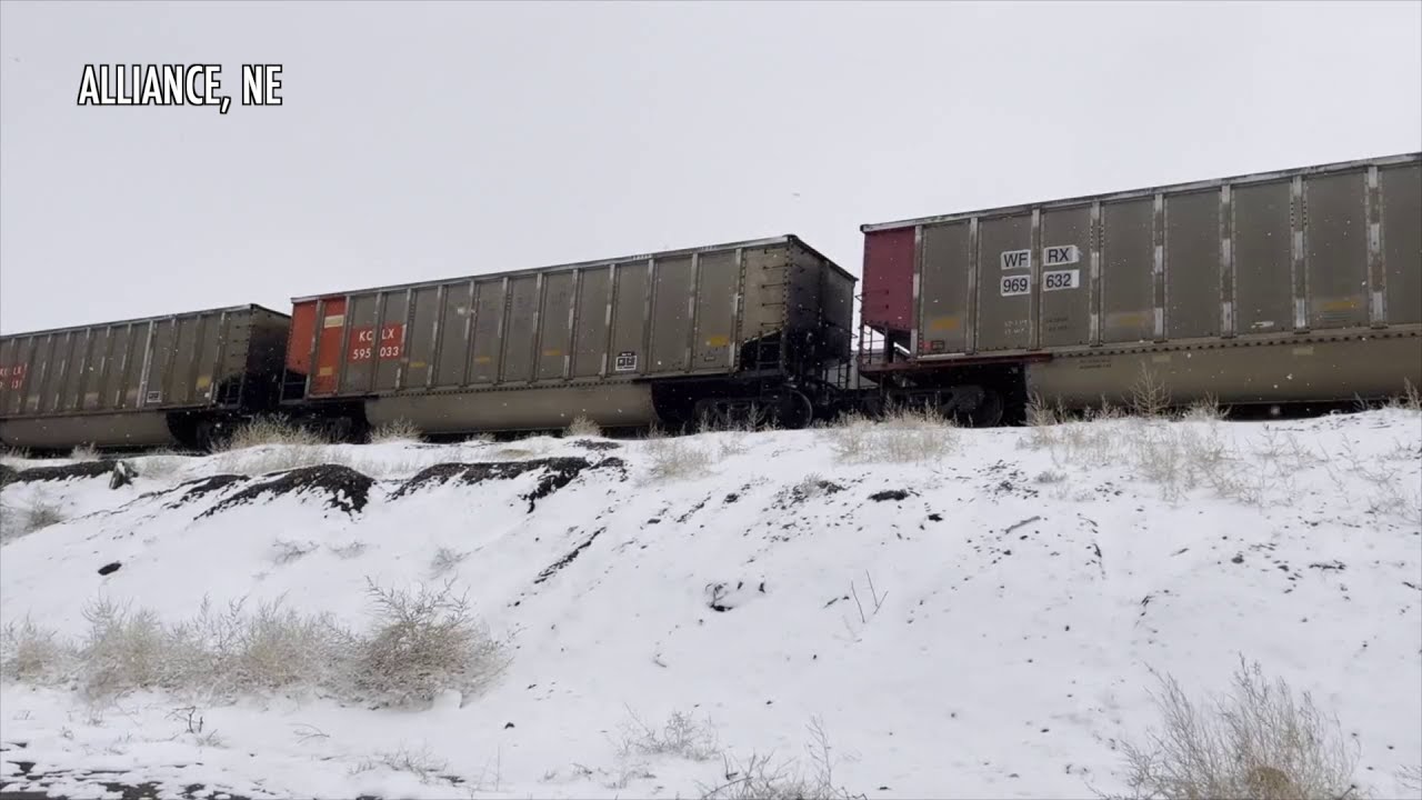 Winter Storm Hits Alliance, Nebraska 03-10-2021