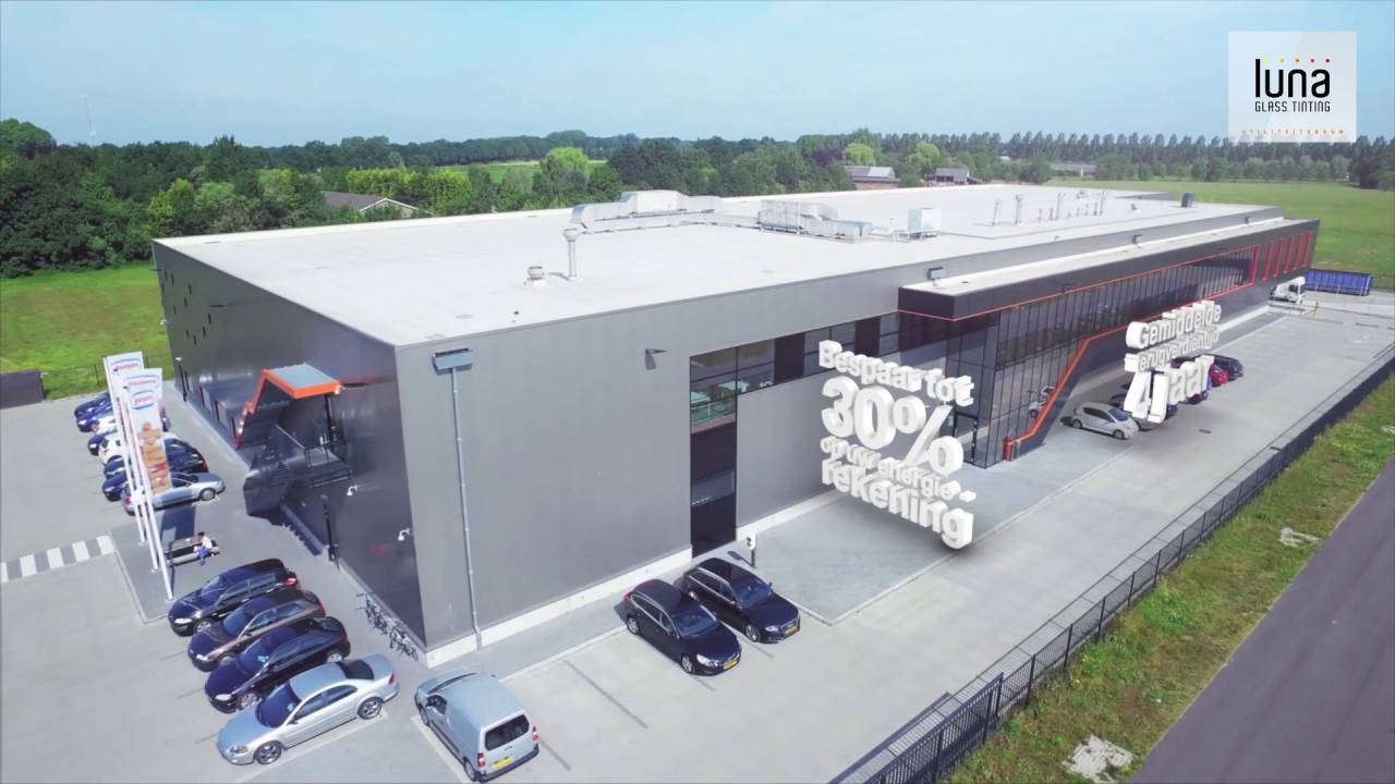 Luna Glass Tinting zonwerende gebouw raamfolie