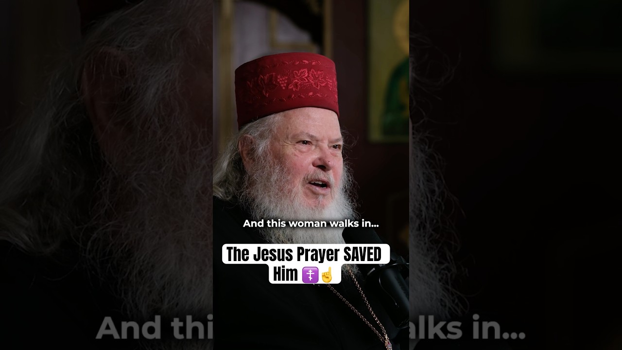 The Jesus Prayer SAVED him ☝️☦️