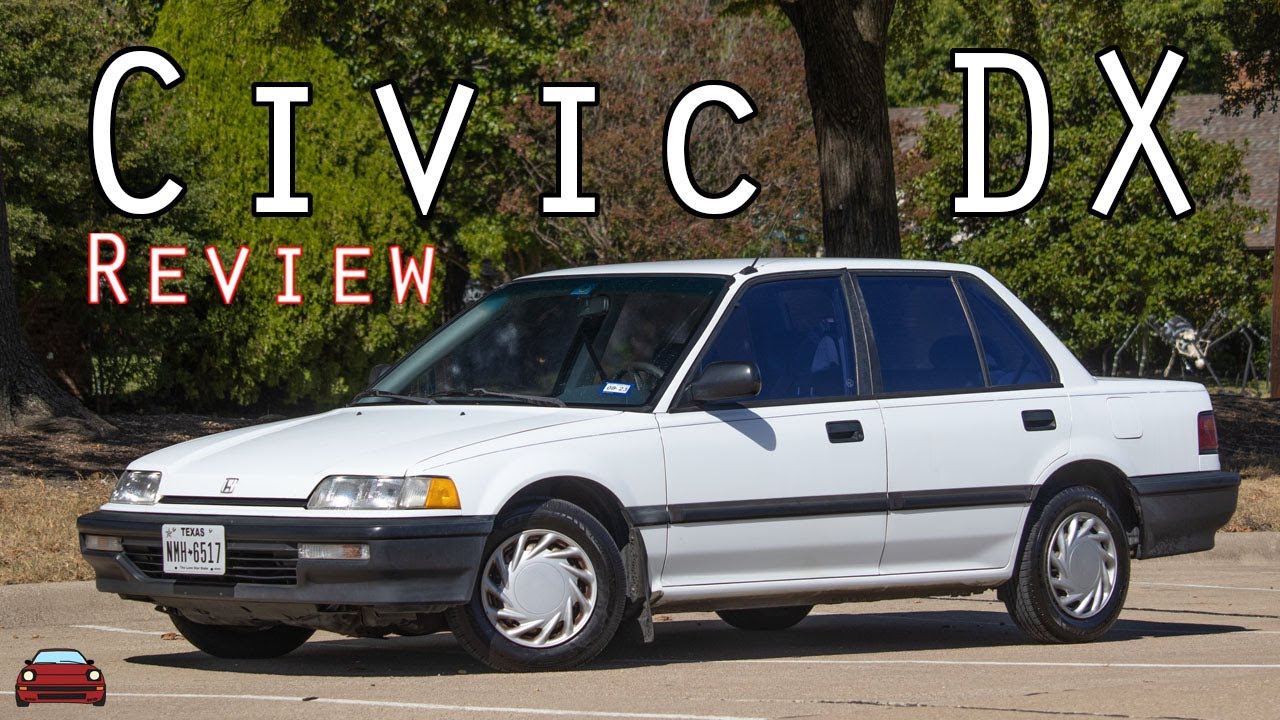 1991 Honda Civic DX Review - Honda's 