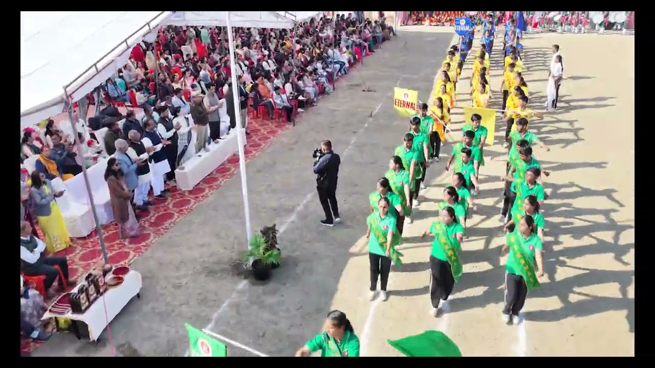 March Past Tejas Intramural 2025
