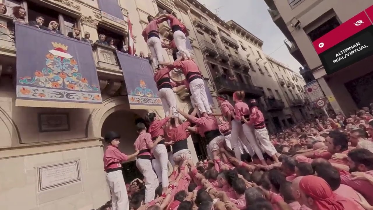 El Museu Casteller permet reviure tota la diada de Santa &Uacute;rsula de Valls de 2023
