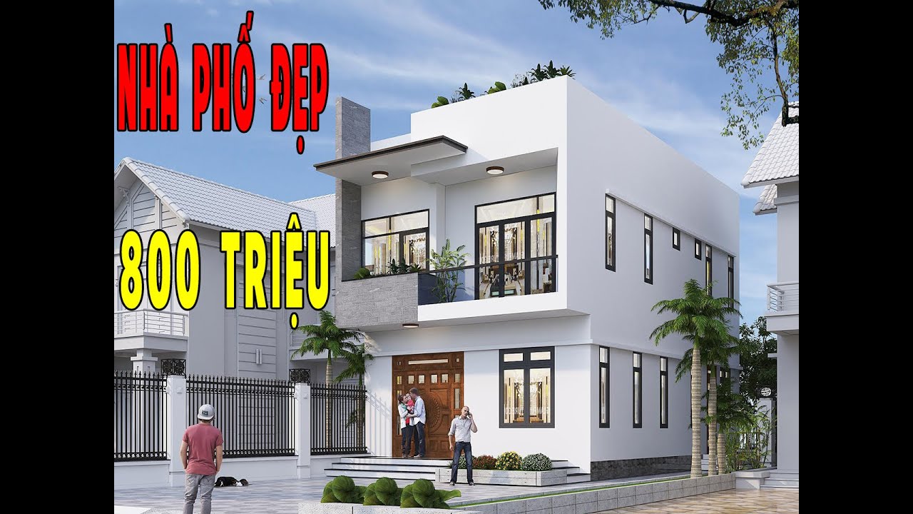 Mẫu nhà phố 2 tầng được kts Nhà đẹp 4.0 thiết kế cho Bác Phùng tại Quảng Ninh
