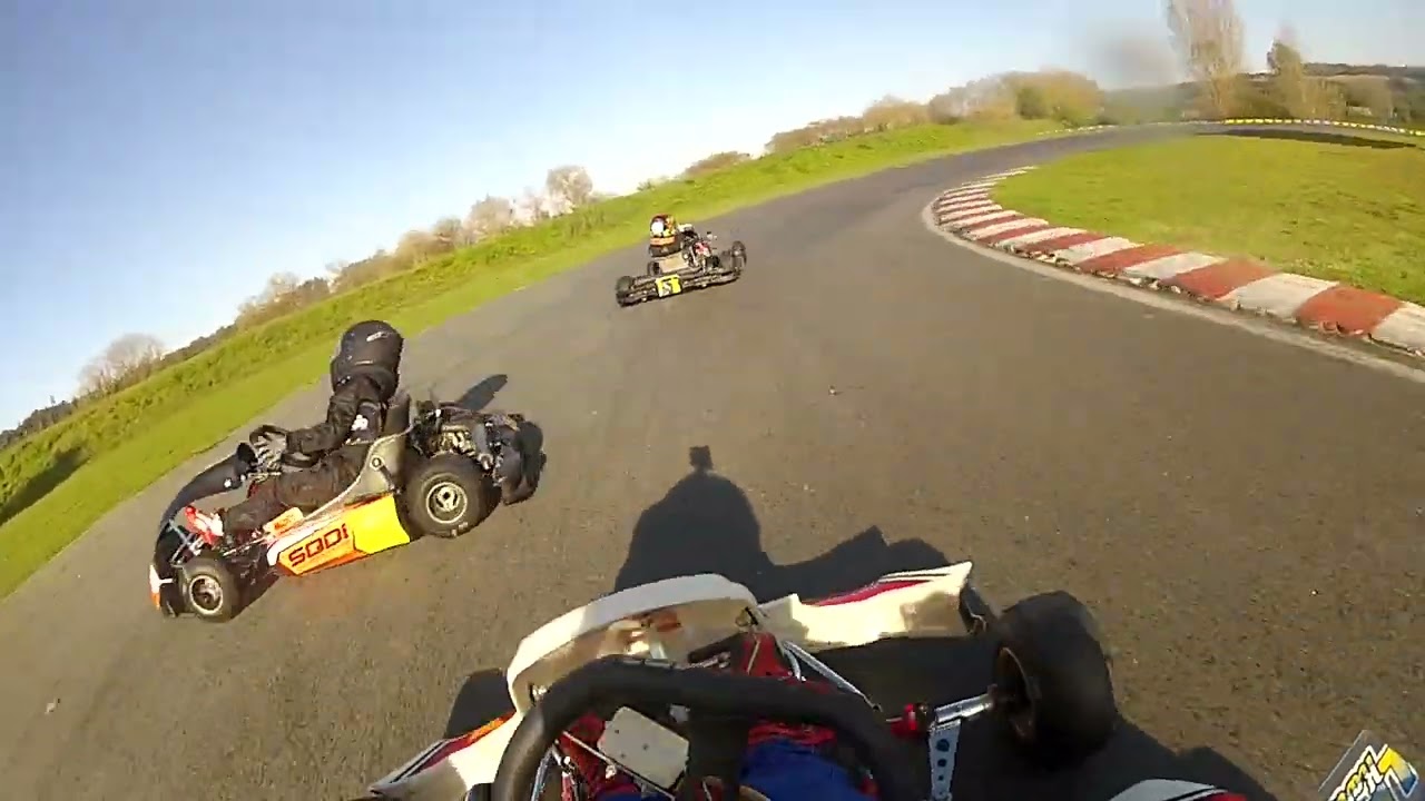 gabin, 4 eme cour. karting layrac