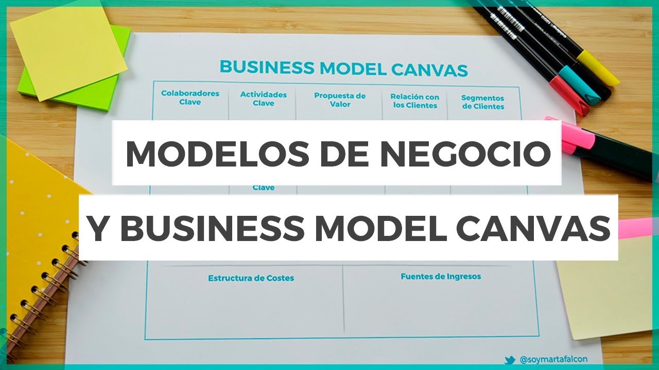 Cómo crear MODELO DE NEGOCIO (bien) + Business Model Canvas explicado