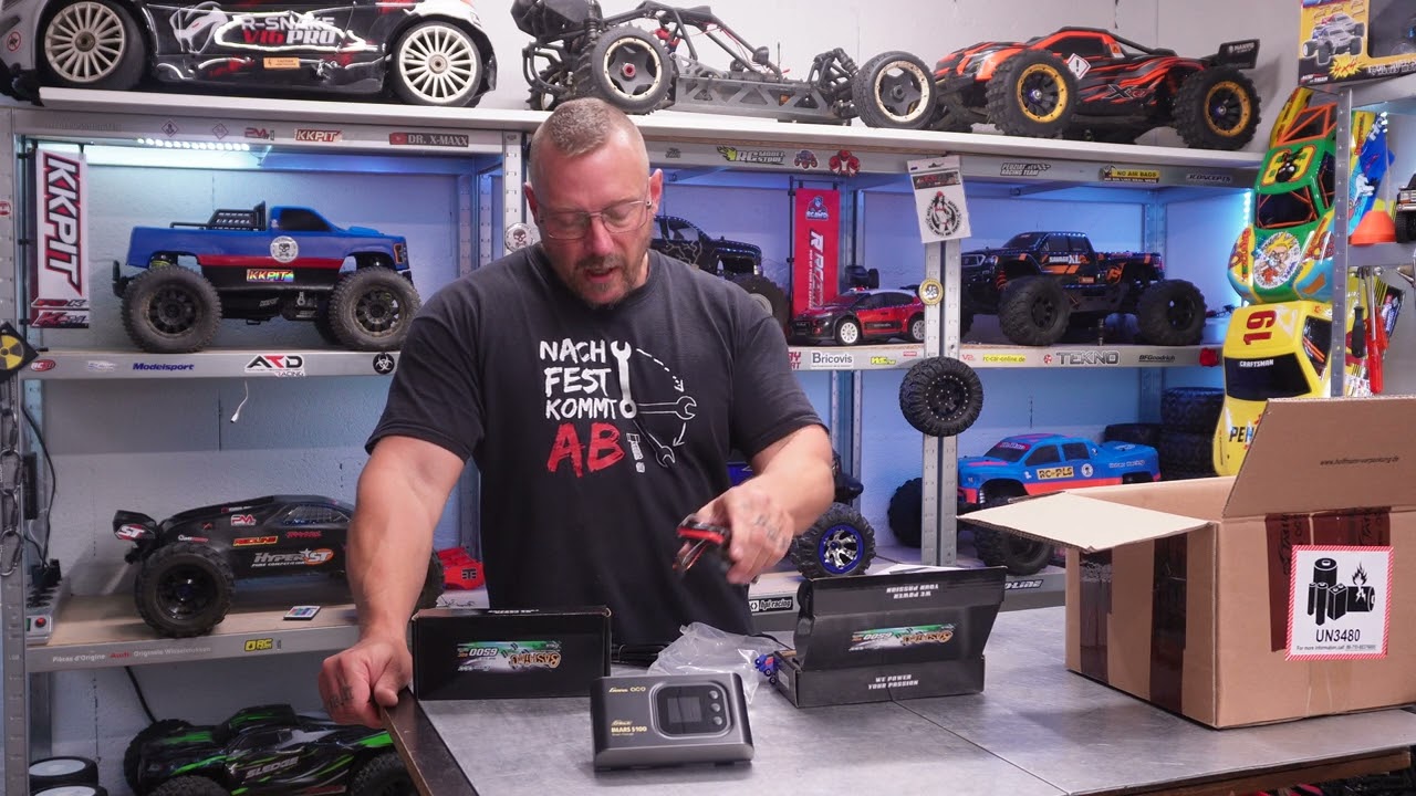 Nouveau chargeur gens ace 100w g tech et lipo 6500 3s g tech